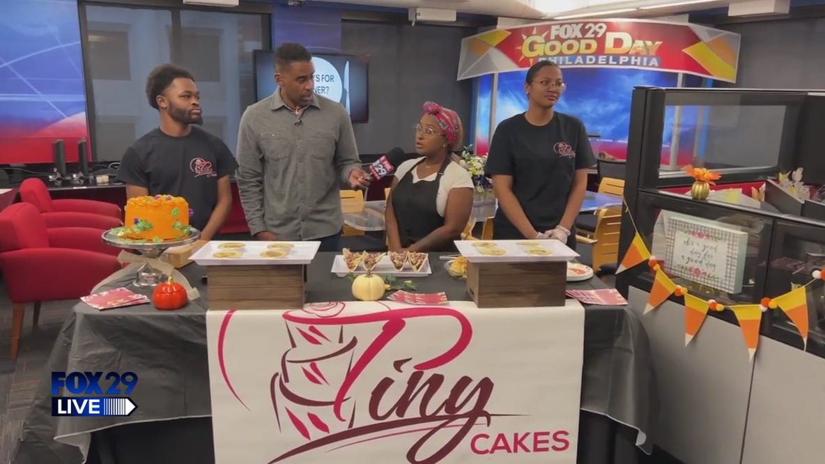 FOX 29 LIVE: What's For Dinner? - Tiny Cakes